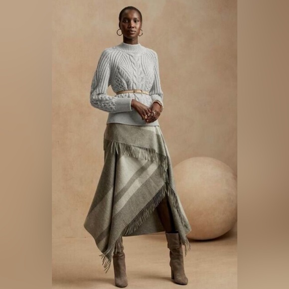 Banana Republic Sweaters - Banana Republic Luxury Cashmere Cable Knit Sweater